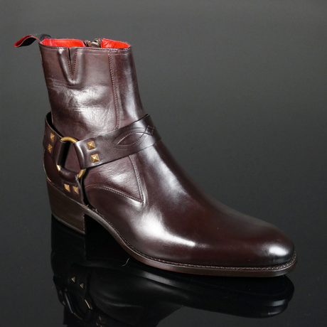 Bootsy 'Bluegrass' Stud Harness Zip boot