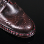 Hannibal Rising - Classic Brogue Derby Boot with Rubber Sole