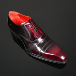 Moon 'Melrose' - Burgundy Fume Toe cap Oxford