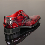 Moon 'Poison' - Barbed Laser Cut Marlboro red Gibson