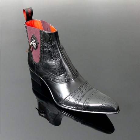 Rochester ‘Keef’ - Black Chelsea Boot