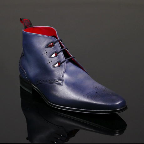Scarface L134 ‘Palace’ - Toledo Vintage Jeans Blue Calf Chukka Boot