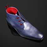 Scarface L134 ‘Palace’ - Toledo Vintage Jeans Blue Calf Chukka Boot