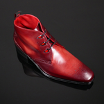 Scarface L134 ‘Palace’ - Toledo Vintage Wine Red Calf Chukka Boot
