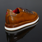 The 'Monaco' - Tiziano Tan Calf Leather Hybrid Sneaker